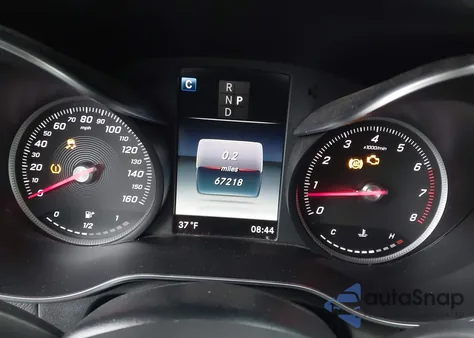 2018 Mercedes-Benz Glc 300 Coupe 4Matic из США, поврежденный, VIN WDC0J4KB0JF470637